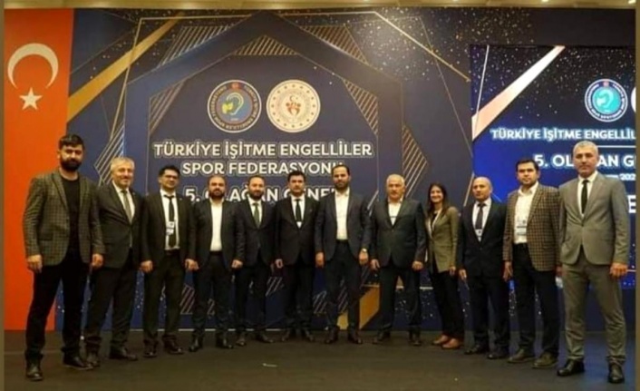 İş insanı Ersöz, İşitme Engelliler Futbol Federasyonu yönetim kuruluna seçildi