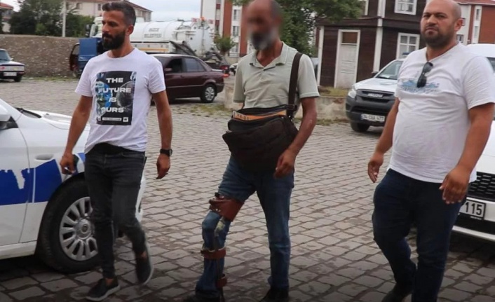 Topallayarak giren dilenci koşarak çıktı