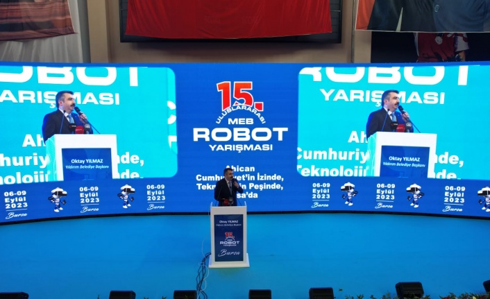 15. Uluslararası MEB Robot Yarışması Başladı