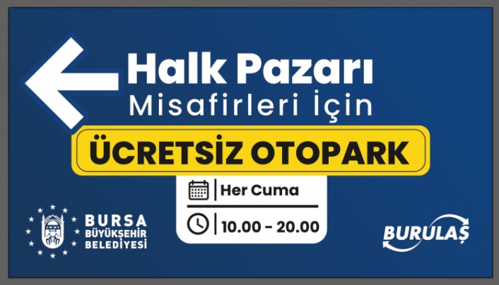 Bursa Büyükşehir’den Mudanya’ya ücretsiz otopark müjdesi!