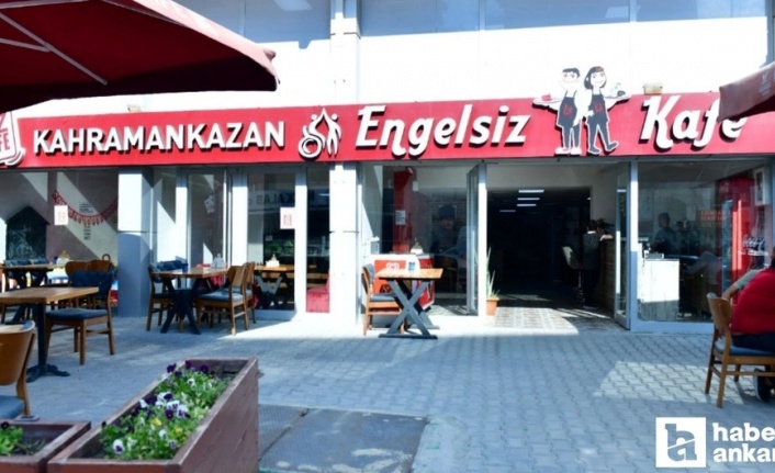 Engelsiz Kafe engelli bireylere gelir kapısı oluyor