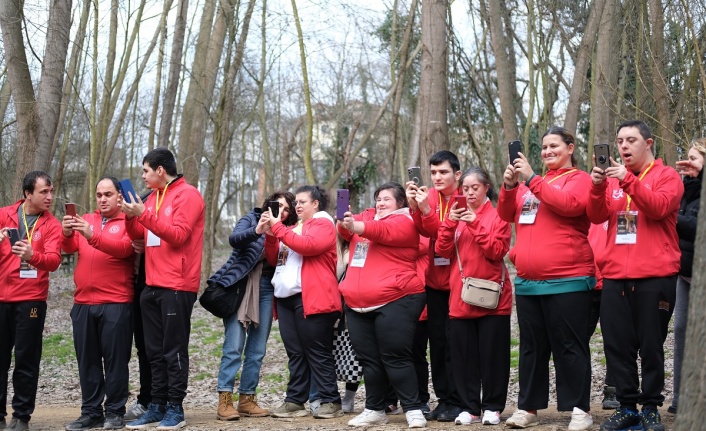 Down sendromlu bireyler Kocaeli’yi fotoğrafladı